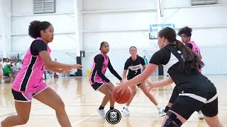 Emma White Fairfield Ohio 2030 at the UA Future Finals winning the championship in the Platinum div