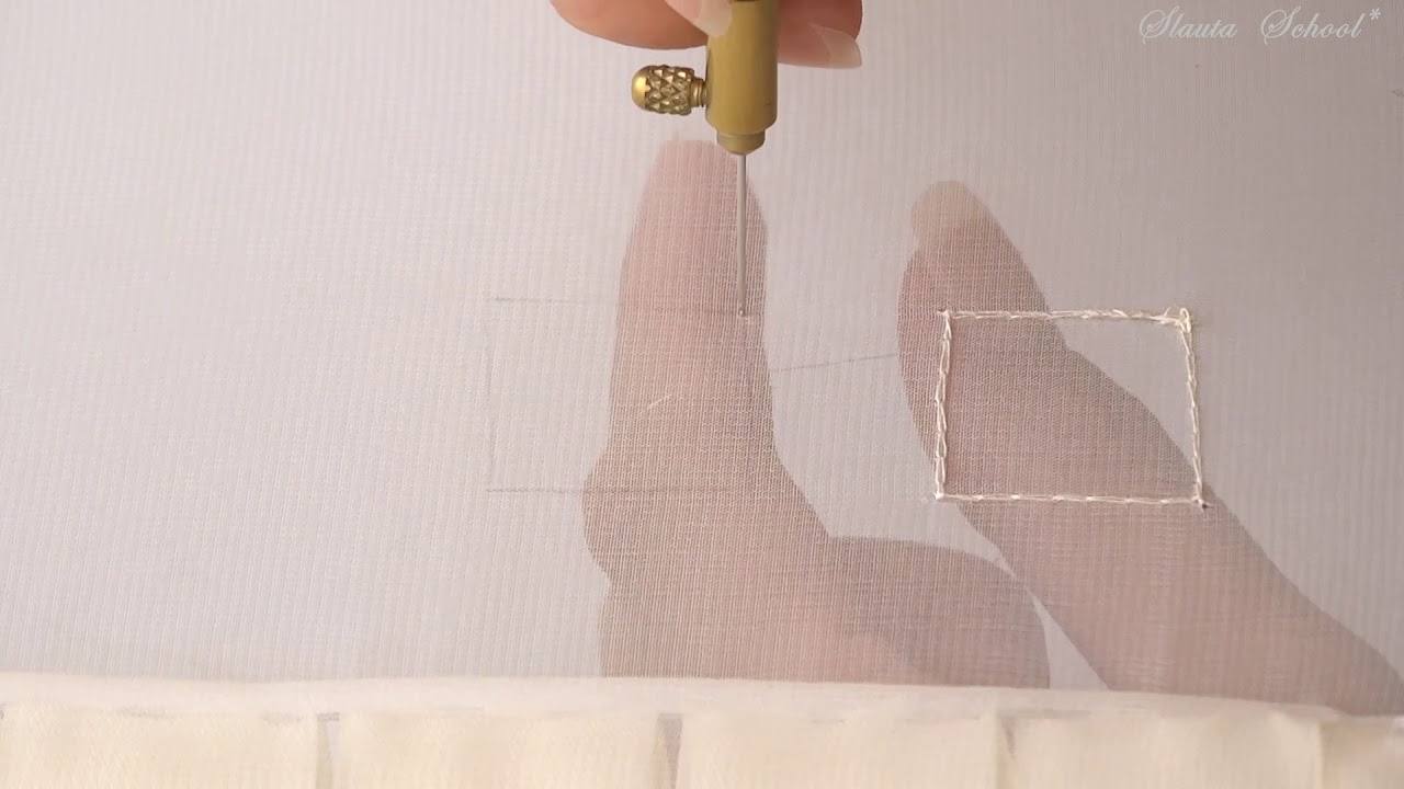 Luneville Embroidery Tutorial. Beginner. Module 1. Lesson 2