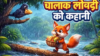 Clever Fox Story in Hindi 🦊 | Moral Story for Kids