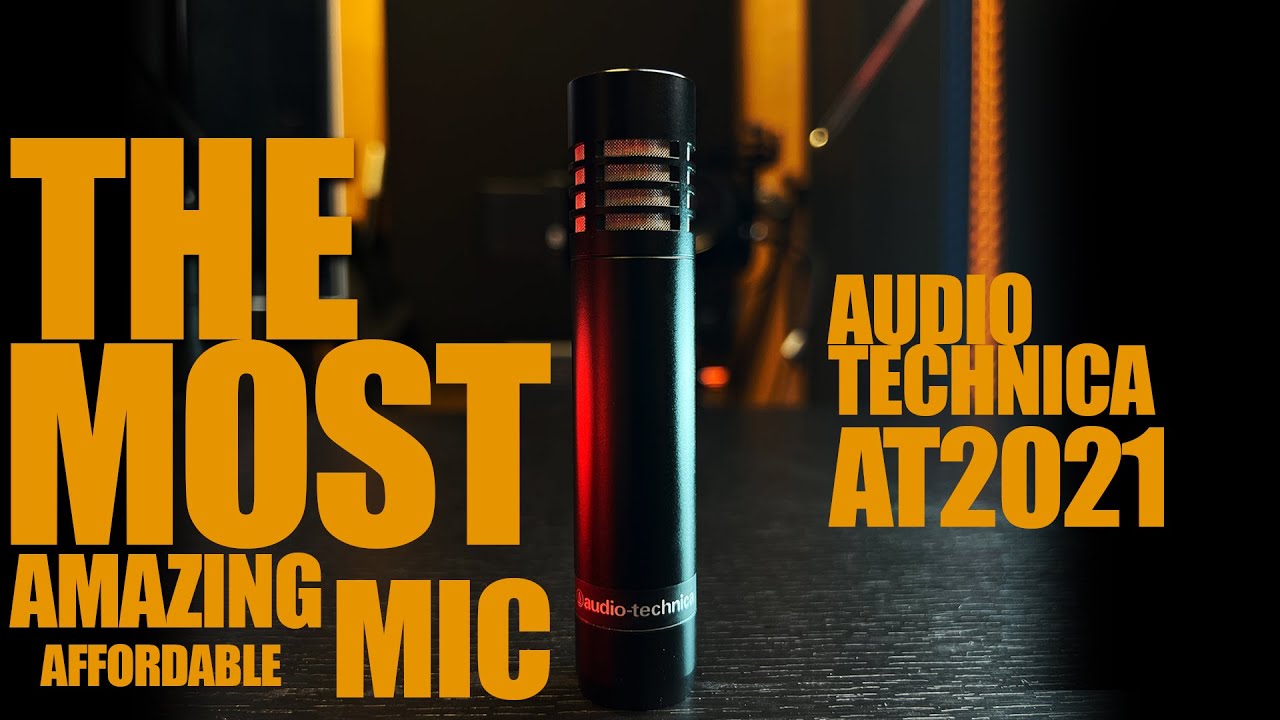 This has to be the best pencil condenser mic AT2021 review YouTube