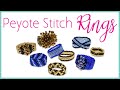 Peyote Stitch Rings