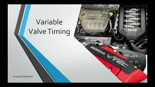 Variable Valve Timing Presentation
