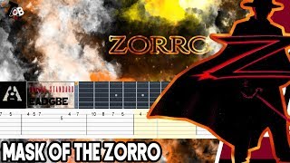 The Mask of Zorro Theme Song Guitar Tutorial