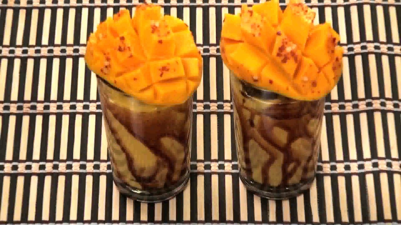 Chocolate Mango Lassi | chefharpalsingh