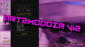 [Mw2/1.14] ArtzModder V12 CFG Mod Menu +Download