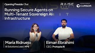 Running Secure Agents on Multi-Tenant Sovereign AI Infrastructure | Protopia AI x HPE | RAISE 2026