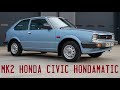 1982 Mk2 Honda Civic Hondamatic 1.3 Goes for a Drive