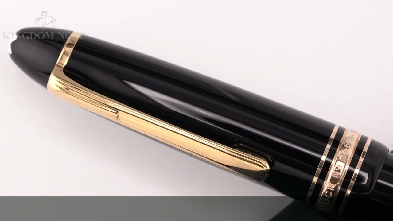 MONTBLANC モンブラン 万年筆 マイスターシュテュック #146 14K全金/M