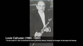 Historical French Clarinet School