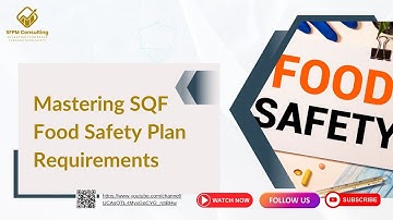 Mastering SQF Food Safety Plan Requirements