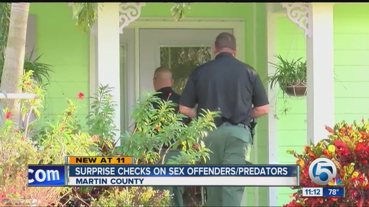 Surprise checks on sex offenders, predators