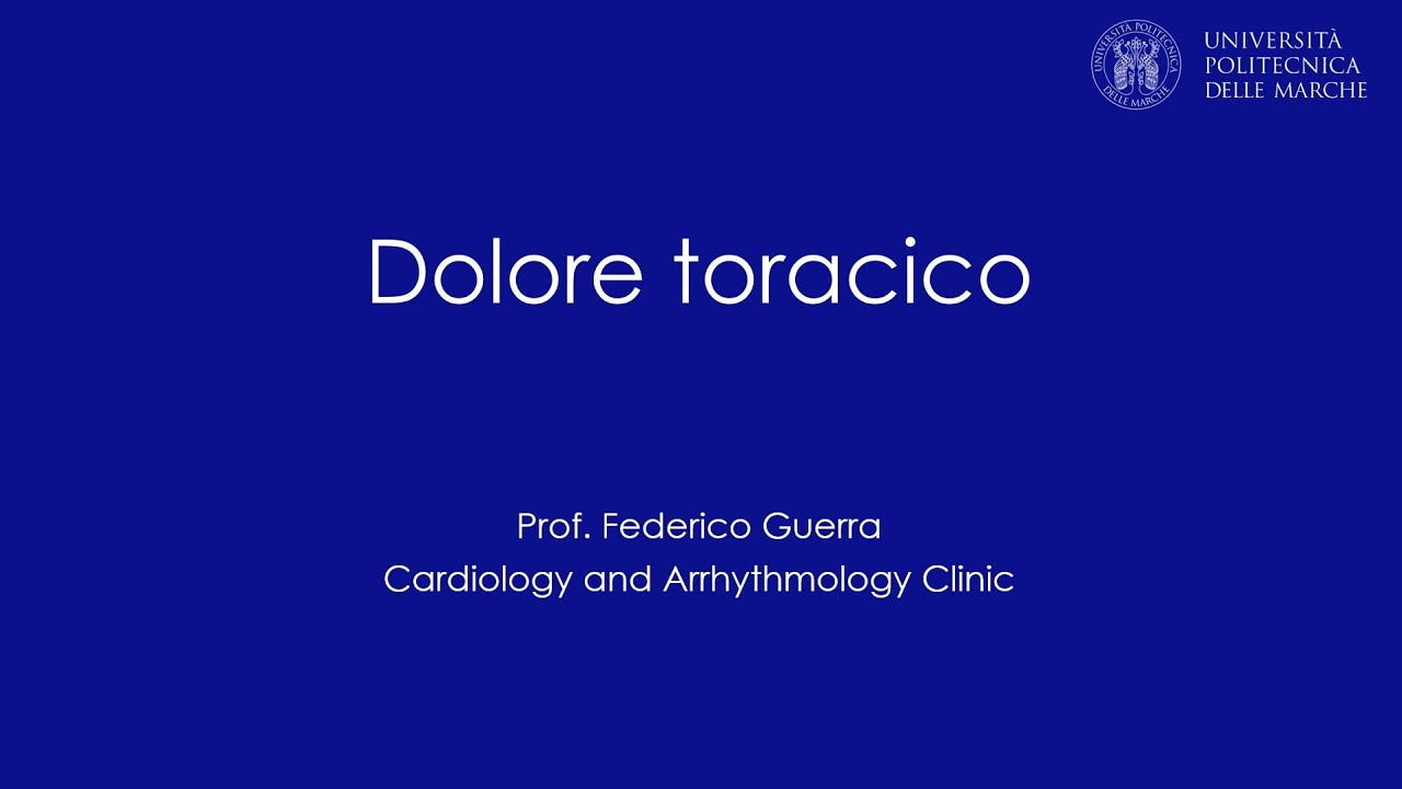 Dolore toracico