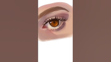 How to draw eyes in Procreate. #howtodraw #procreateart #eyesdrawing #digitaldrawing