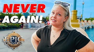 Epic Universe Is Amazing BUT Its Only Gonna GET WORSE From Here!