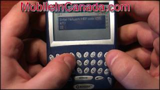 How to enter unlock code on Rogers Blackberry 7290 instructions - www.Mobileincanada.com