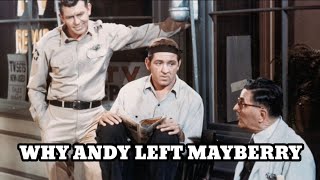 Why Andy Griffith Walked Away From Mayberry