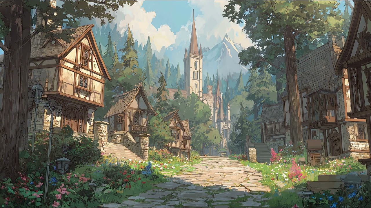 Medieval Relaxing Music(1 Hour)ep2｜Relaxing Music for Sleep｜Fantasy Bard/Tavern Ambience,