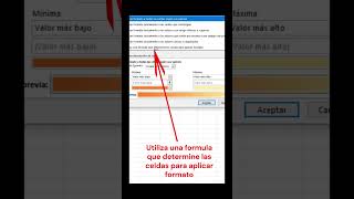 #Shorts Formatea cada 2, 3 o 10 filas en Excel automáticamente-Tutorial-#Dinamicoformateado  #excel