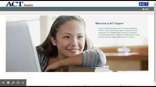Accessing ACT Aspire Summative Reports
