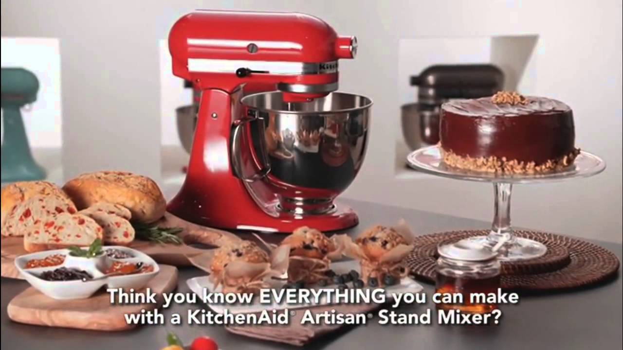 KitchenAid Stand Mixer Sale 5 Qt Artisan Series YouTube