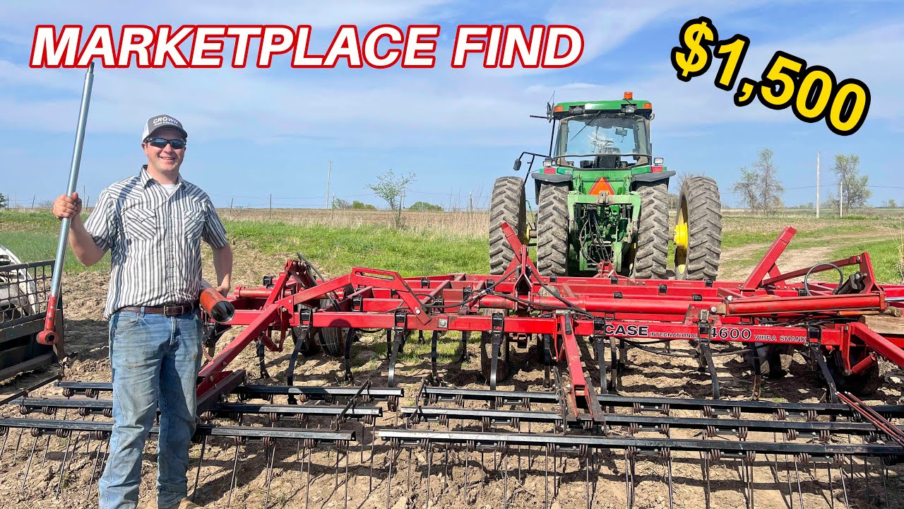 Farming On A Budget! Cheap CASE IH Field Cultivator!