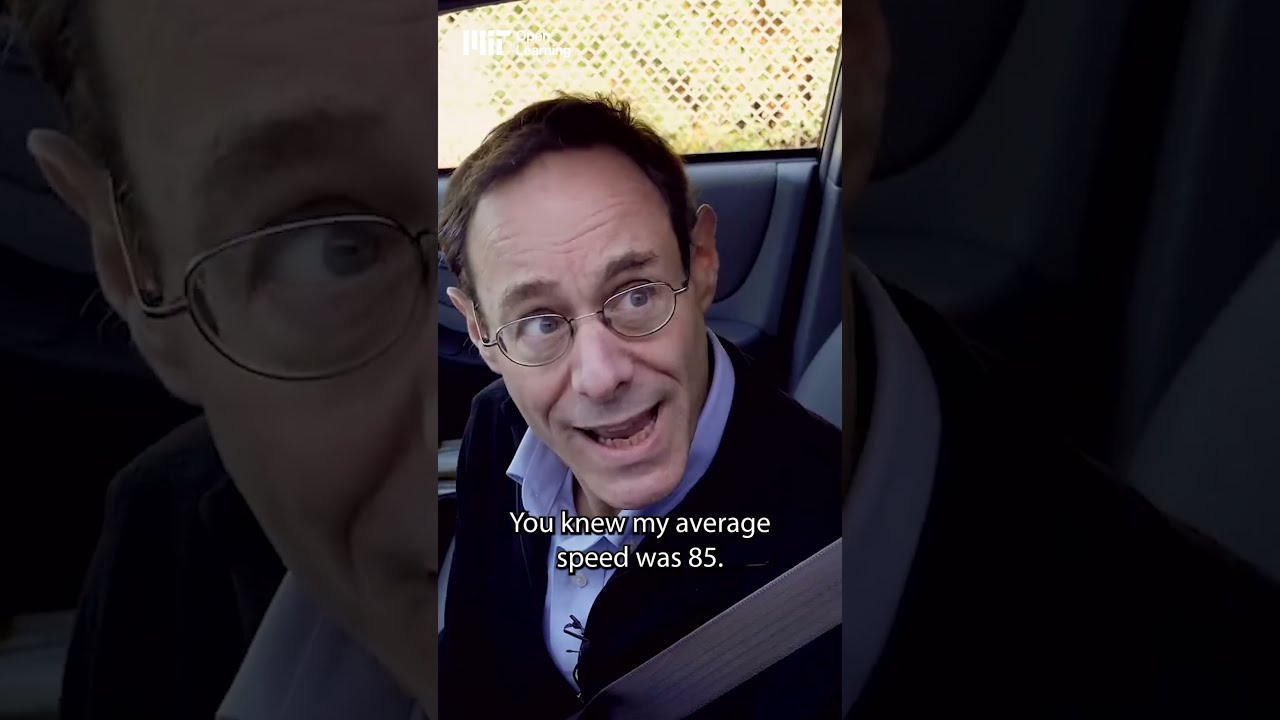 MIT Professor Busted For Speeding Shorts