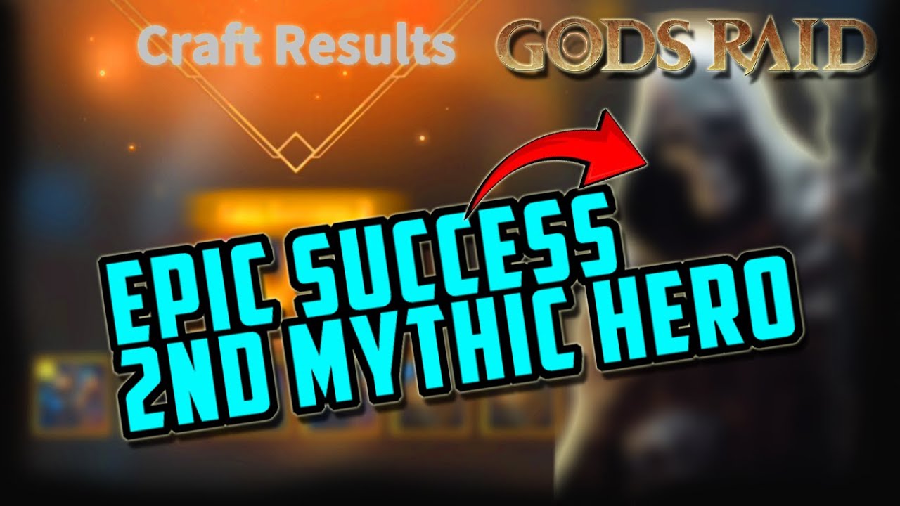 [F2P] Craft 8 Legend Accessory and Fusion 2nd Mythic Hero - Gods Raid ...