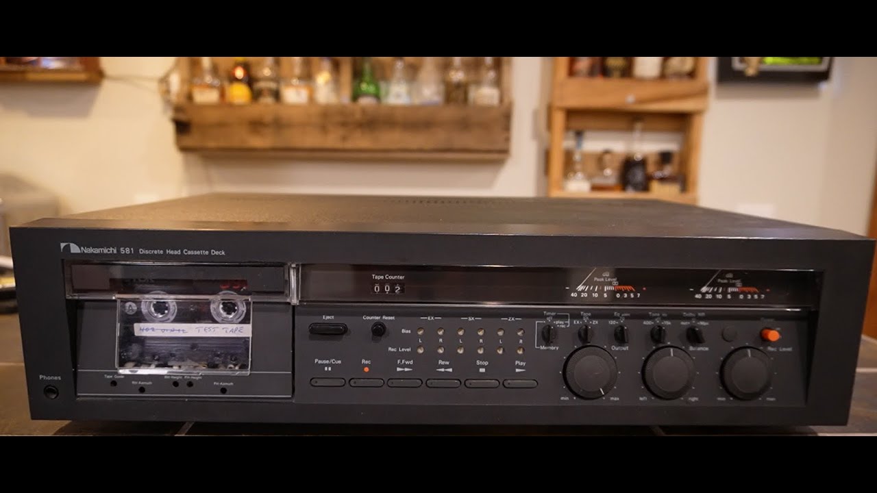 Vintage Cassette Deck Review: Nakamichi 581 - I'm Confused