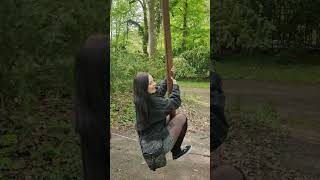 Balance level: 1/10. Fun level: 10/10! 😂🤸‍♀️ #shorts #nature #chill #funny