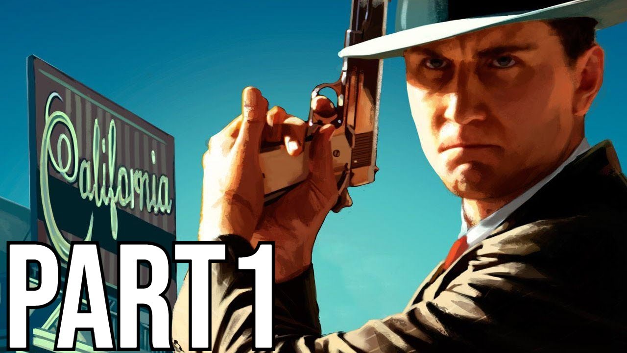 la noire (XBOX ONE) walkthrough gameplay part 1 "patrol" (1/2) YouTube