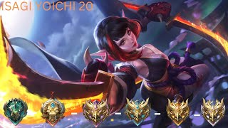 ISAGI SOLO RANK EPIC TO MYTHIC IMMORTAL RECOMMENDED FAST FARM OBJECTIVE & ROTATION - KARINA