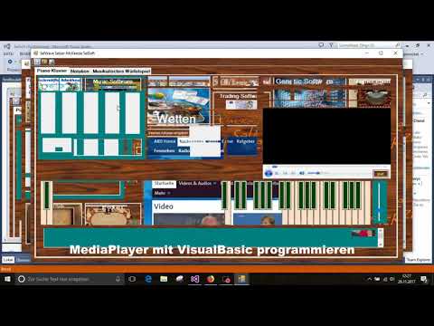 MediaPlayer mit VisualBasic oder C programmieren