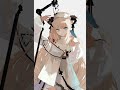 ショートメイキング - アークナイツ ナイチンゲール/アーミヤ speed painting #shorts
