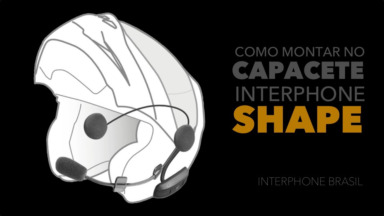 Como montar comunicador de capacete - YouTube
