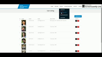 Leave Management System project in AngularJS and Bootstrap