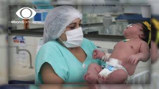 Bebê nasce com 7 quilos e surpreende médicos 