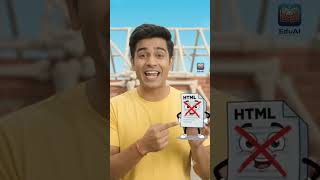 HTML Kya Hota Hai? 🤔 Web Development Ki Pehli Eent! | Beginner Friendly