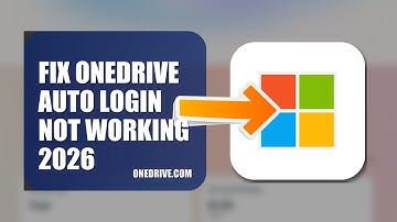 How To Fix OneDrive Auto Login Not Working 2026