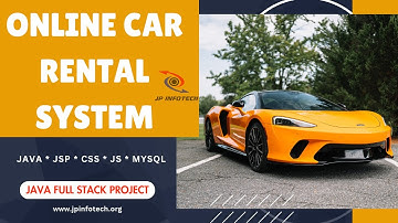 Online Car Rental System | Java Web Development Project 2025