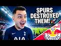Tottenham Absolutely Dominate RB Salzburg! 🚀 | Champions League Highlights