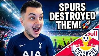 Tottenham Absolutely Dominate RB Salzburg! 🚀 | Champions League Highlights