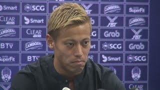 本田選手が初采配 カンボジアで初陣は飾れず