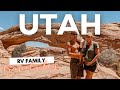 Utah travel vlog  visiting lake powell arches  canyonlands national parks  fulltime rv living