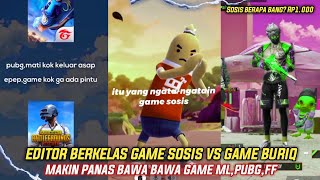 EDITOR BERKELAS FF VS SOSIS