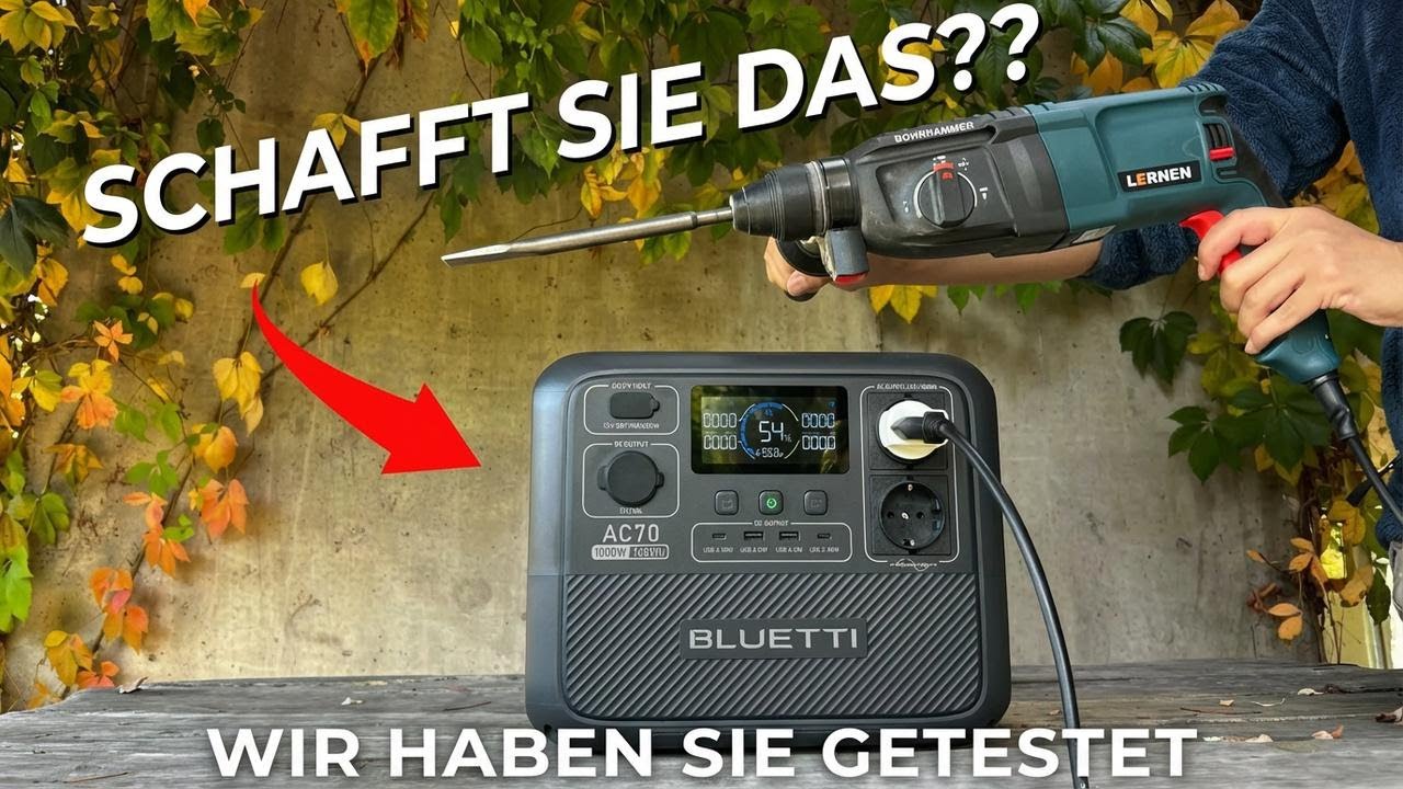 BLUETTI AC70 Powerstation im Härtetest – Was taugt sie wirklich?