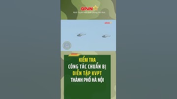 Kiểm tra công tác chuẩn bị diễn tập khu vực phòng thủ thành phố Hà Nội