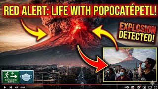 Living With Popocatépetl Volcano, Mexico, Pueblo, Indo-Pacific Ring Of Fire