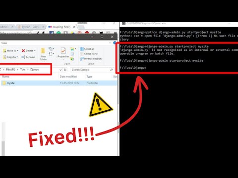[Fixed] django-admin problem!!! | Install Complete Django 2023