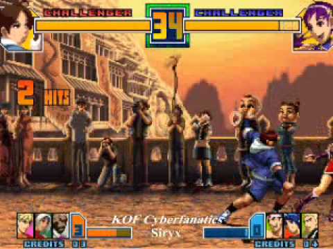 KOF 2001 fighters cafe begining of the end