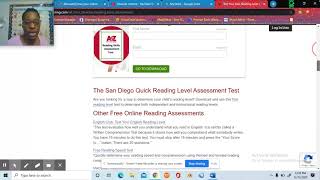 Identifying Reading Levels